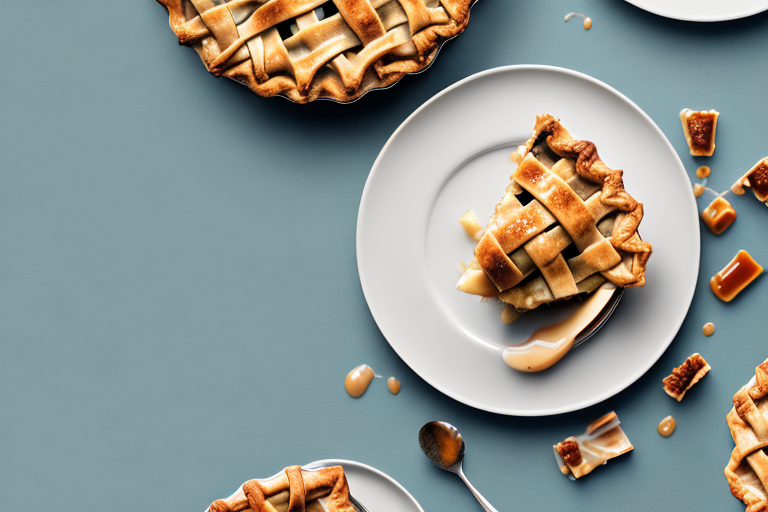 A classic apple pie with modern touches