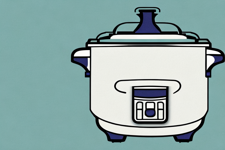A classic rice cooker being restored
