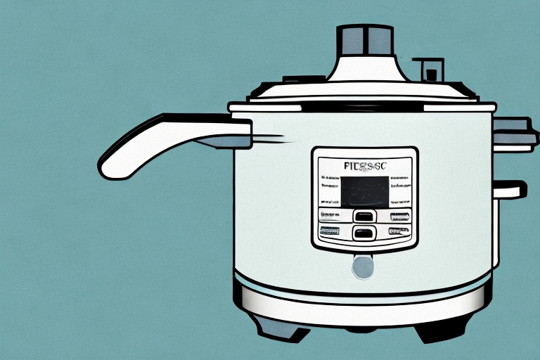 A classic pressure cooker being restored