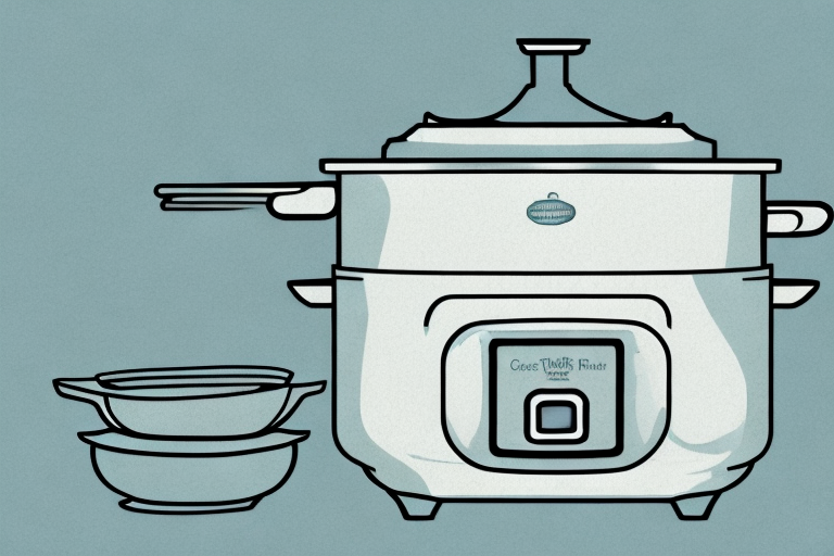 An old-fashioned rice cooker in the process of being restored