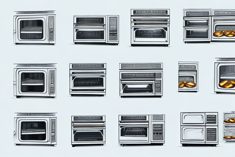 Two ovens side-by-side